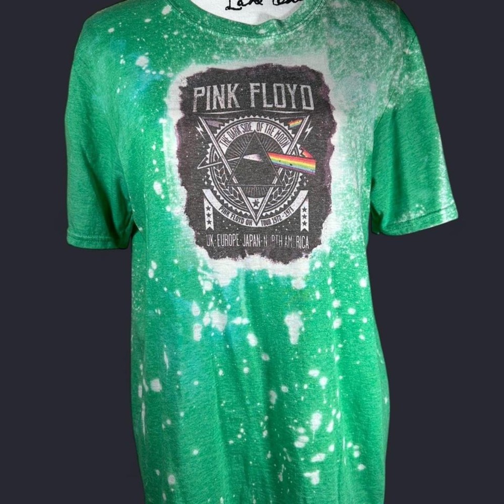 Pink Floyd Graphic Tee T-shirt Sz Small Dark Side of the Moon Tour Y2k Grunge